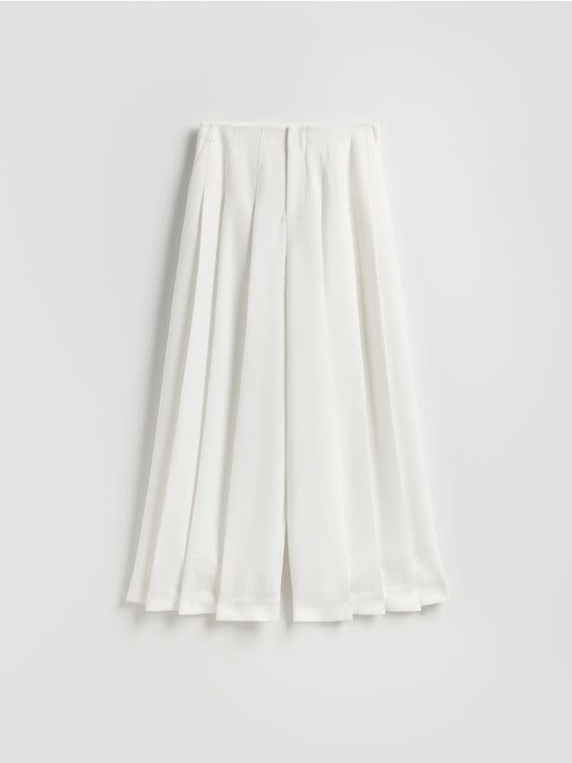 Broek van ribtricot - RESERVED