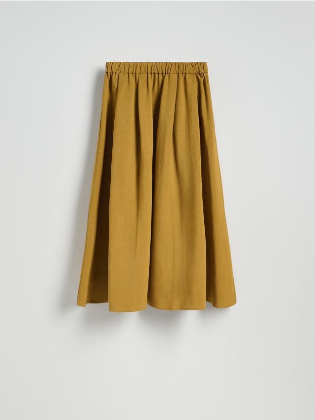 Linen rich skirt - RESERVED