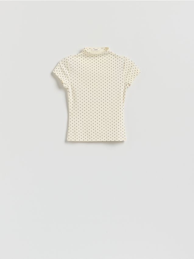 Viskos t-shirt - RESERVED