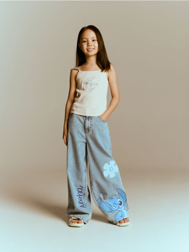 Top with ornamental straps - RESERVED