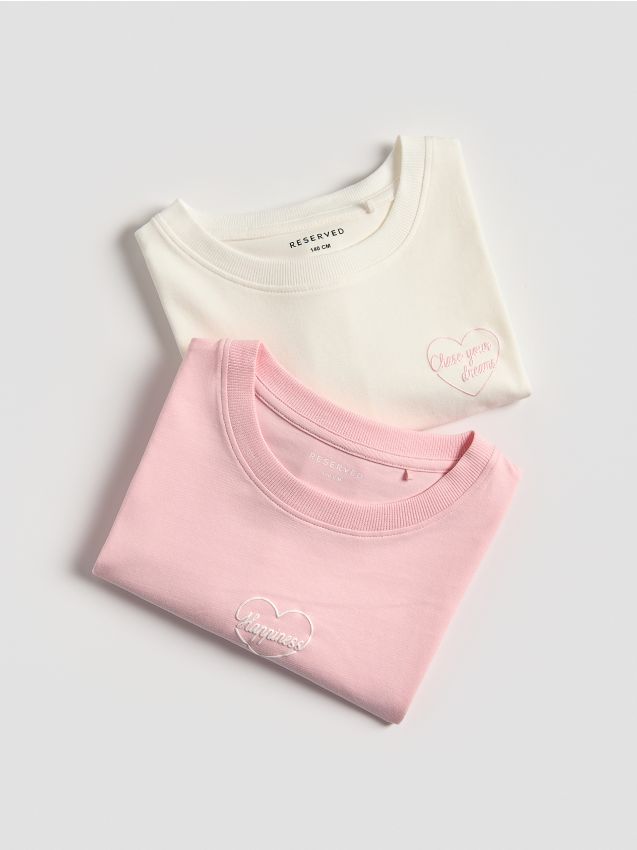 Printed T-shirt 2 pack - RESERVED