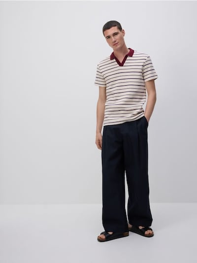 Strukturalne polo regular fit