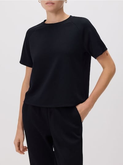 Regular fit modal blend T-shirt