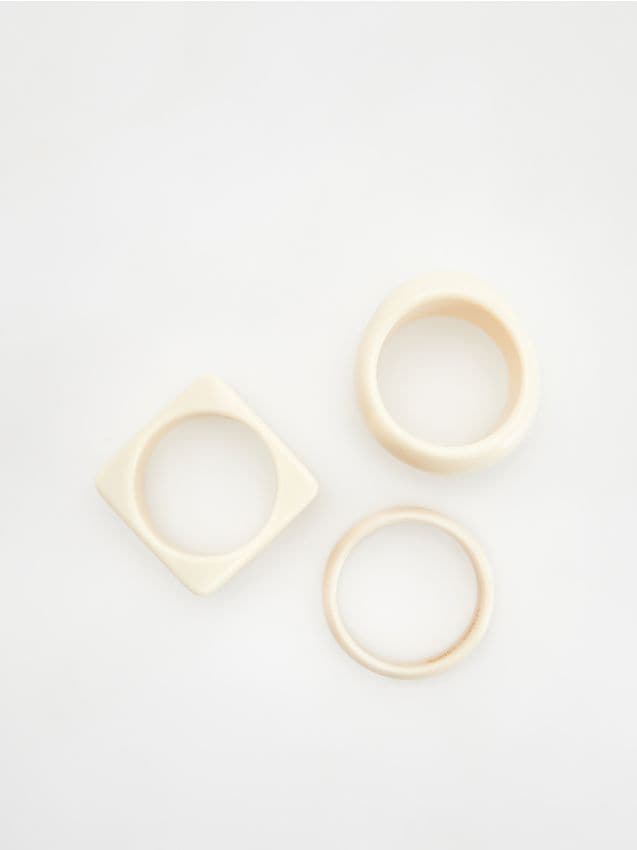 Geometric bracelets set - RESERVED