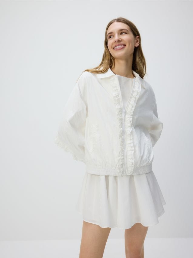 Blouson bomber en nylon - RESERVED
