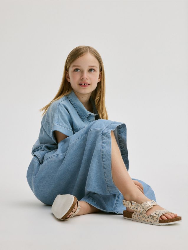 Cork sole sandals - RESERVED