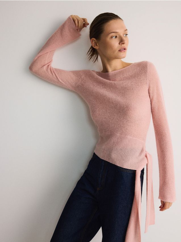 Wool and alpaca blend jumper - RESERVED