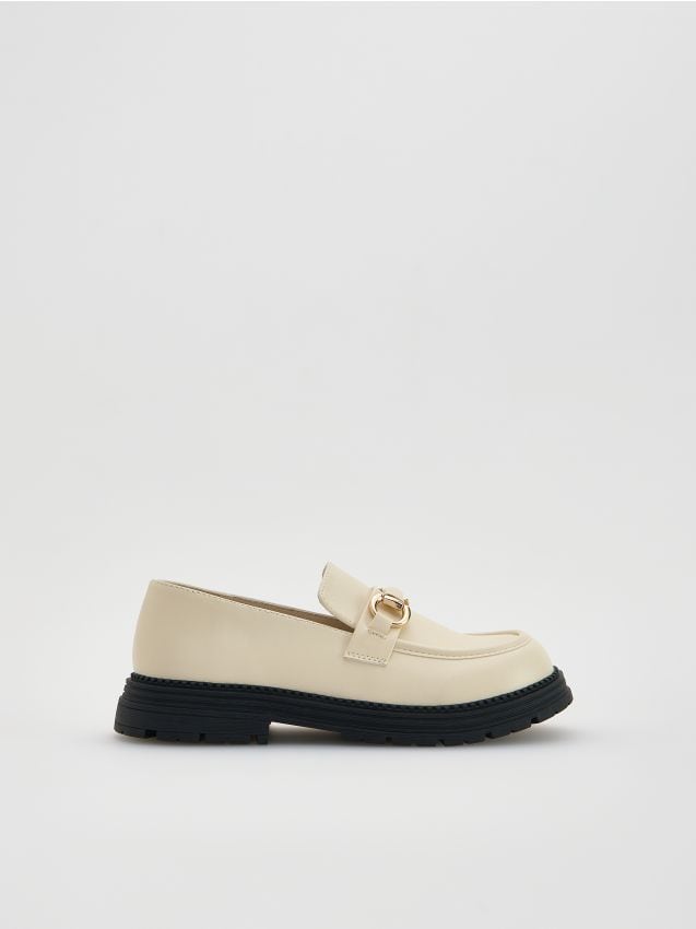 Faux leather loafers - RESERVED