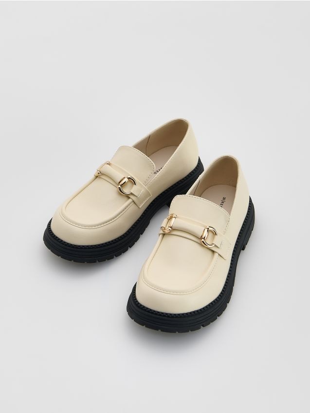 Műbőr loafer cipő - RESERVED