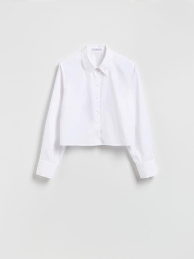 Cropped shirt - RESERVED