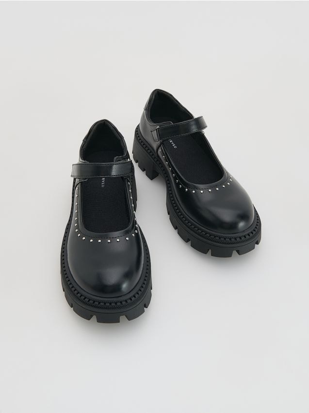 Faux leather loafers - RESERVED