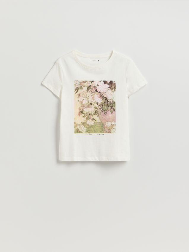 T-shirt z nadrukiem - RESERVED