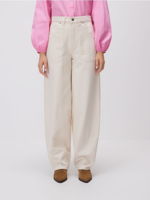 Reserved Reserved - Τζιν παντελόνι balloon