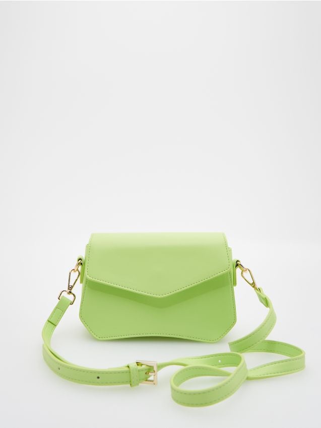 Faux leather bag Color fresh green - RESERVED - 5816S-76X