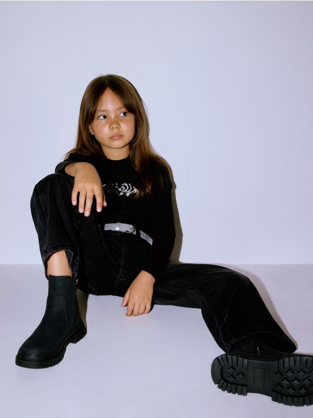 Faux leather ankle boots - RESERVED