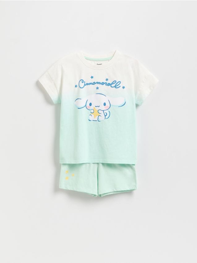 Reserved - GIRLS` PYJAMA - crem