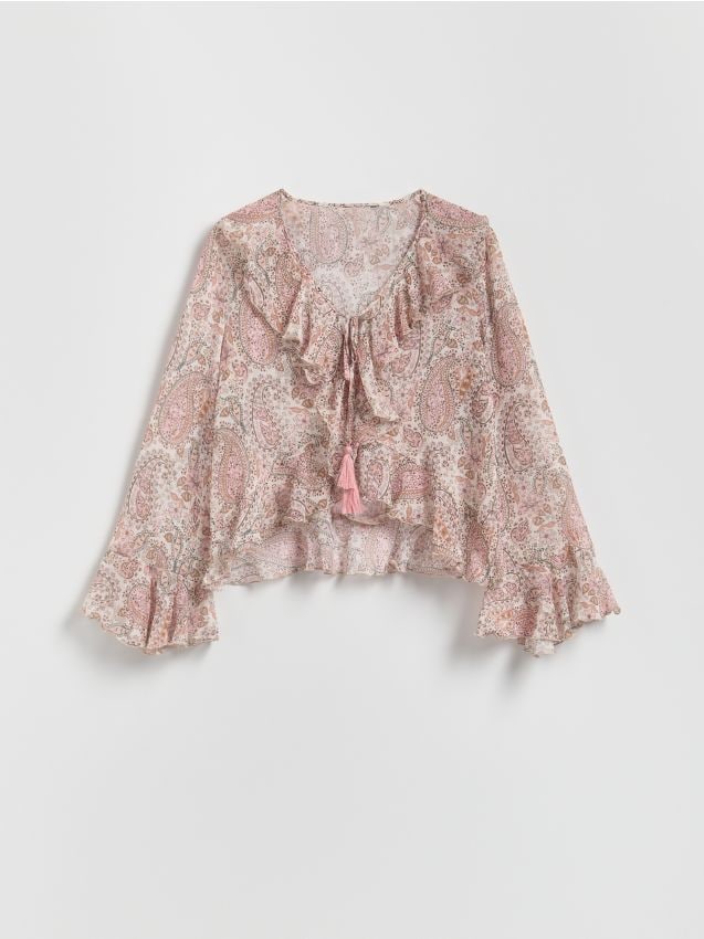 Patterned blouse - RESERVED
