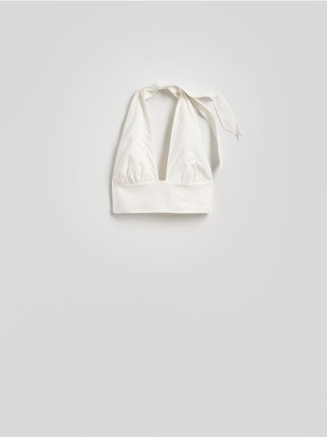 Linen blend top - RESERVED