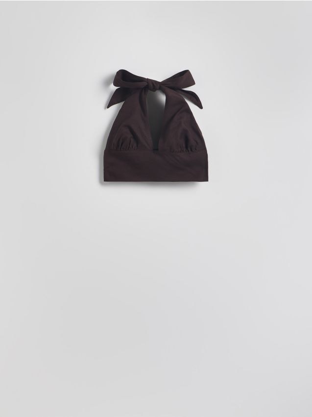 Linen blend top - RESERVED