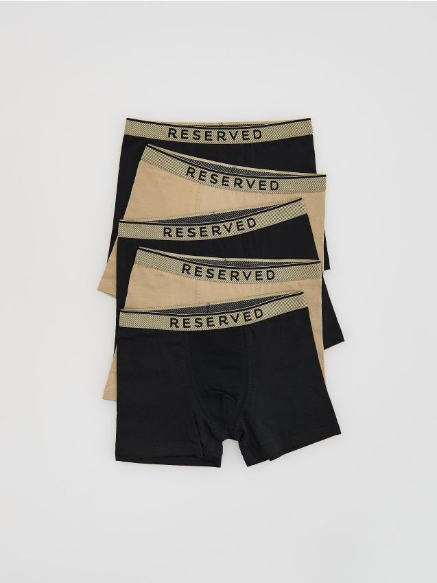 Baumwoll-Boxershorts 5er-Pack - RESERVED
