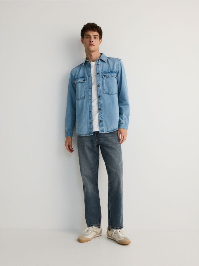 Jeans straight fit - RESERVED