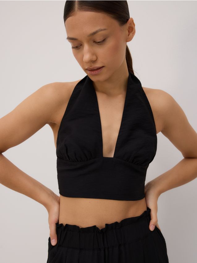 Top with decorative tie - RESERVED
