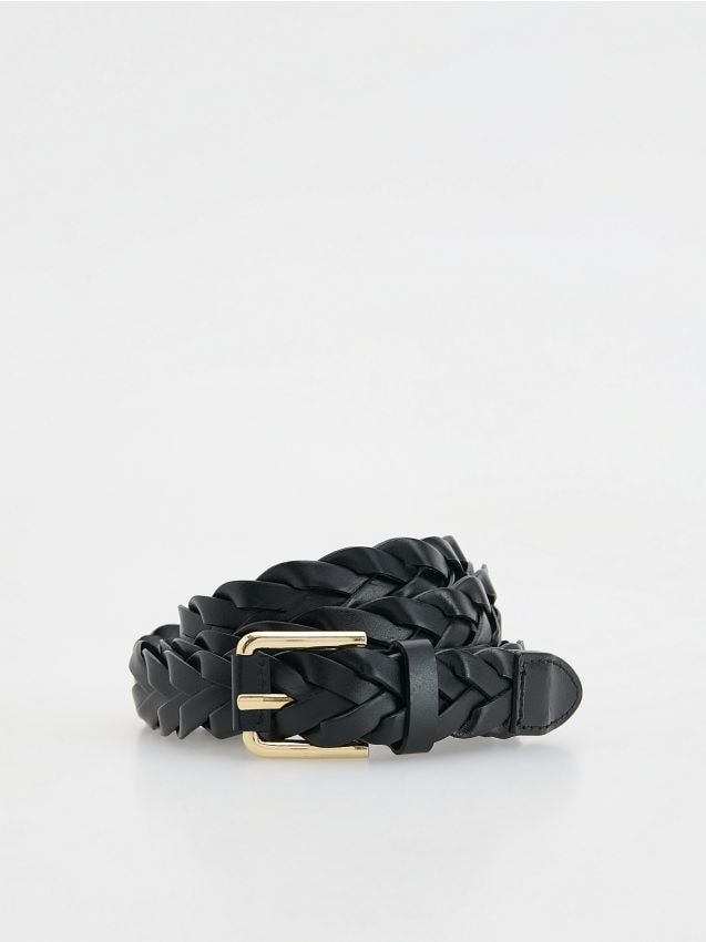 Reserved - LADIES` BELT - negru