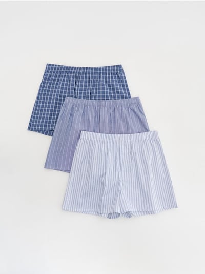 Boxershorts im Loose-Fit, 3-er Pack