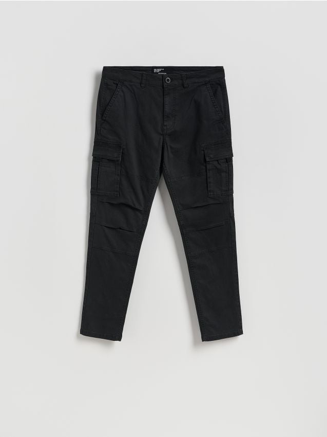 Spodnie cargo slim fit - RESERVED
