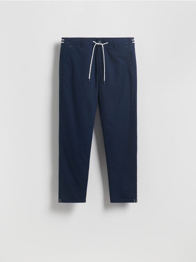 Chino slim cotton rich trousers - RESERVED