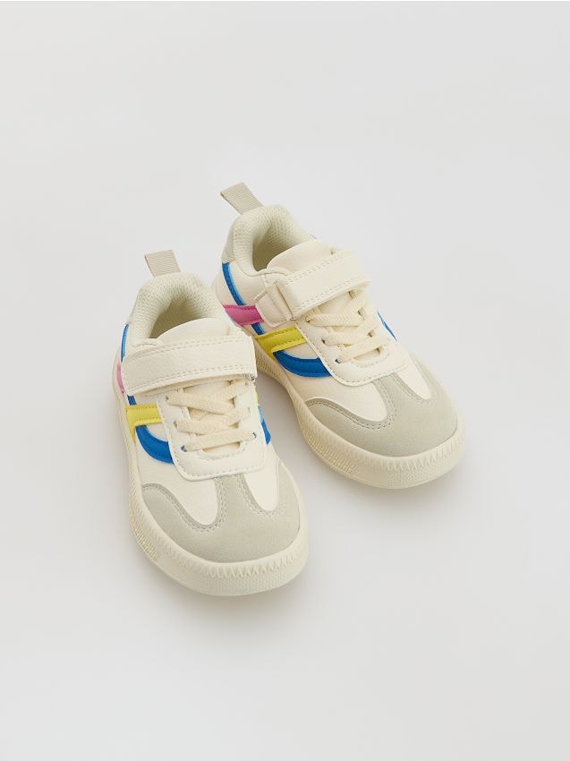 Faux leather sneakers - RESERVED