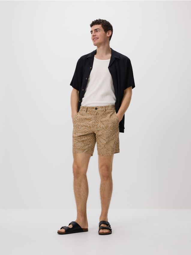Patterned regular shorts - RESERVED