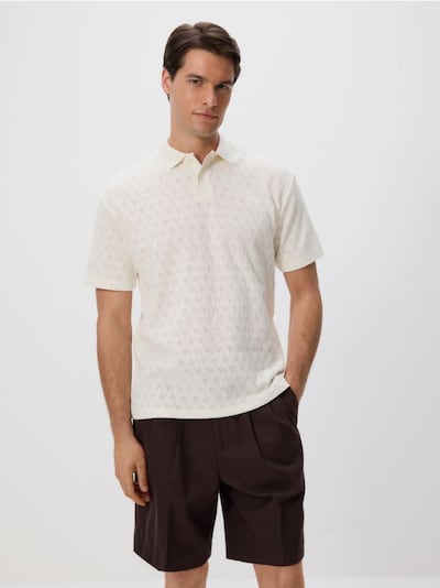 Comfort fit polo shirt