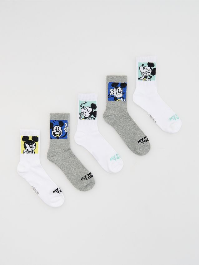5 pár Mickey Mouse zokni - RESERVED