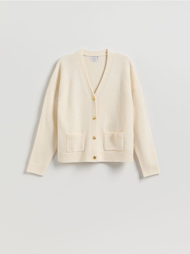 Cardigan en laine - RESERVED