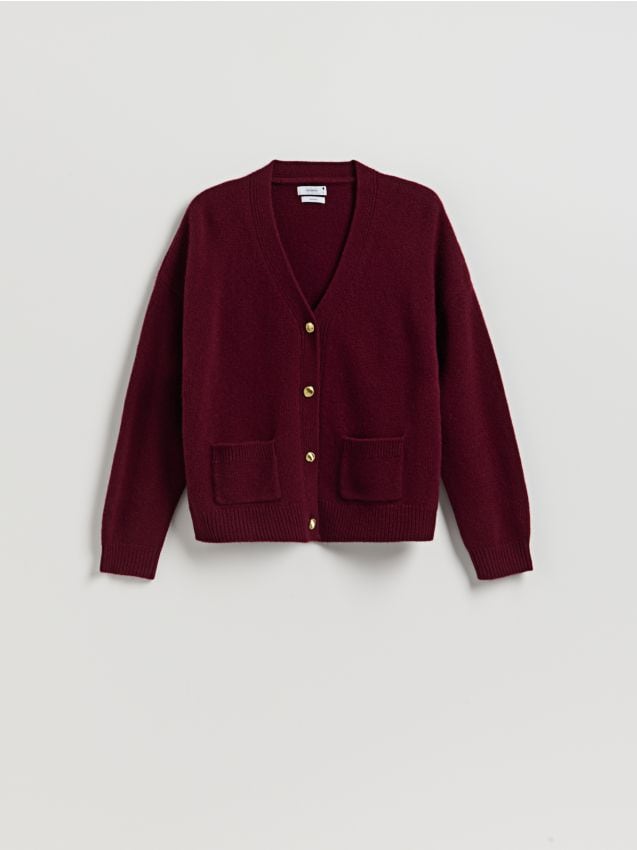 Wool cardigan - RESERVED