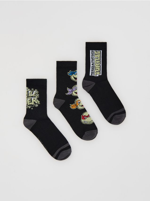 Teenage Mutant Ninja Turtles socks 3 pack - RESERVED