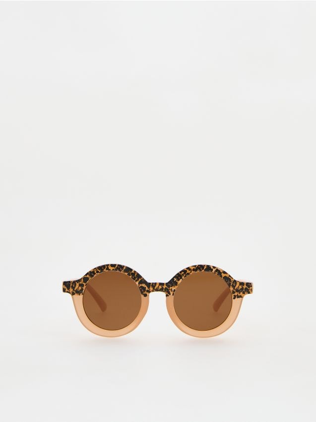 Lunettes de soleil à imprimé léopard - RESERVED