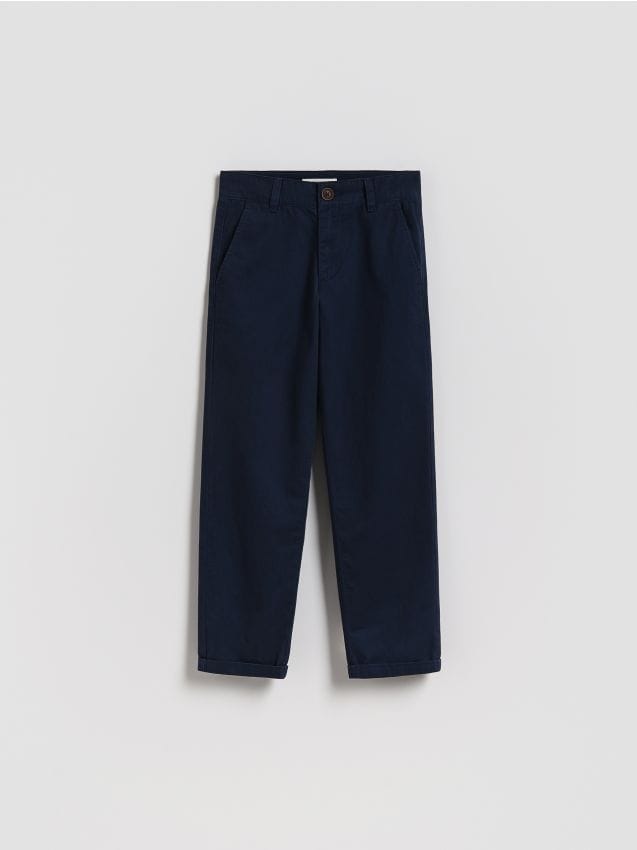 Cotton rich chino trousers - RESERVED