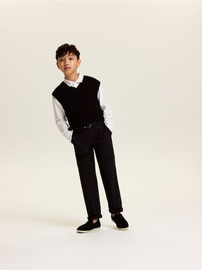 Cotton rich chino trousers