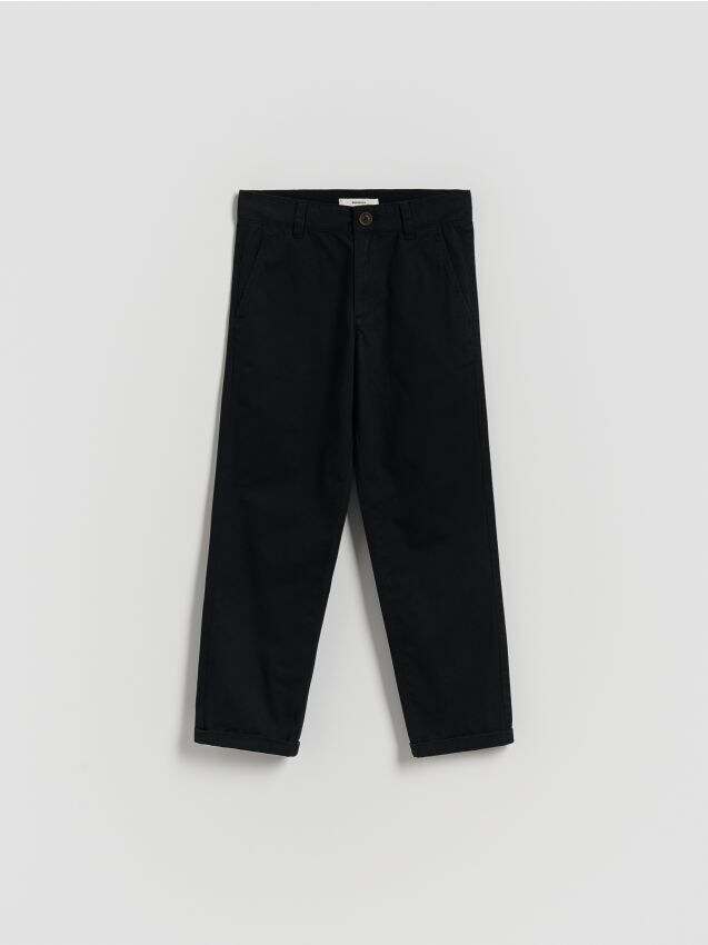 Pantalon chino en coton majoritaire - RESERVED