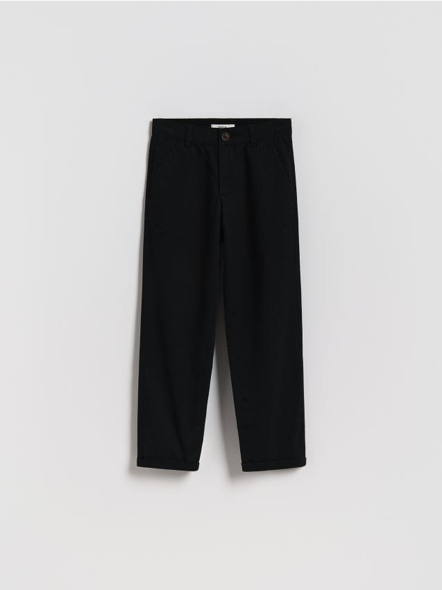 Pantalon chino en coton majoritaire - RESERVED