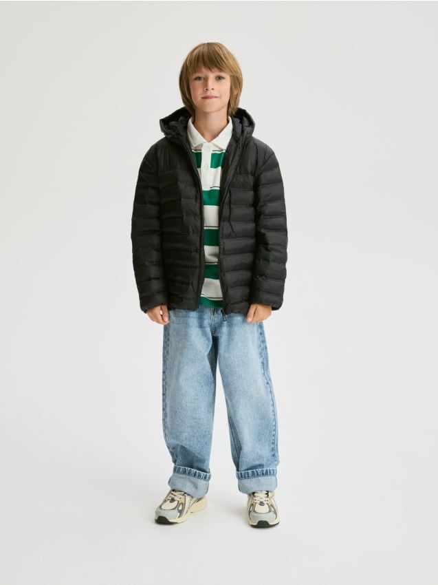 Jacket with contrasting inserts - RESERVED