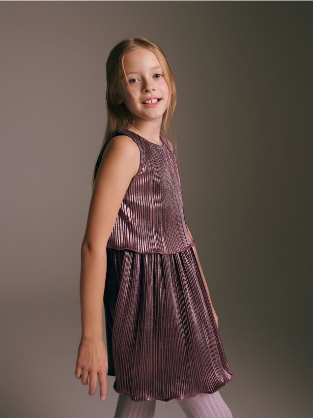 Robe en tissu scintillant - RESERVED