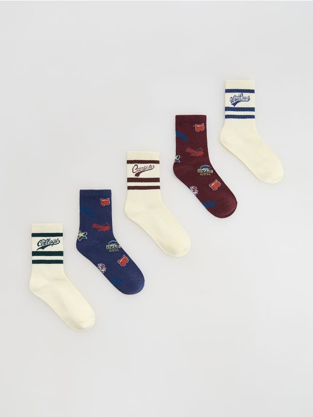 BOYS` SOCKS MULTI - RESERVED