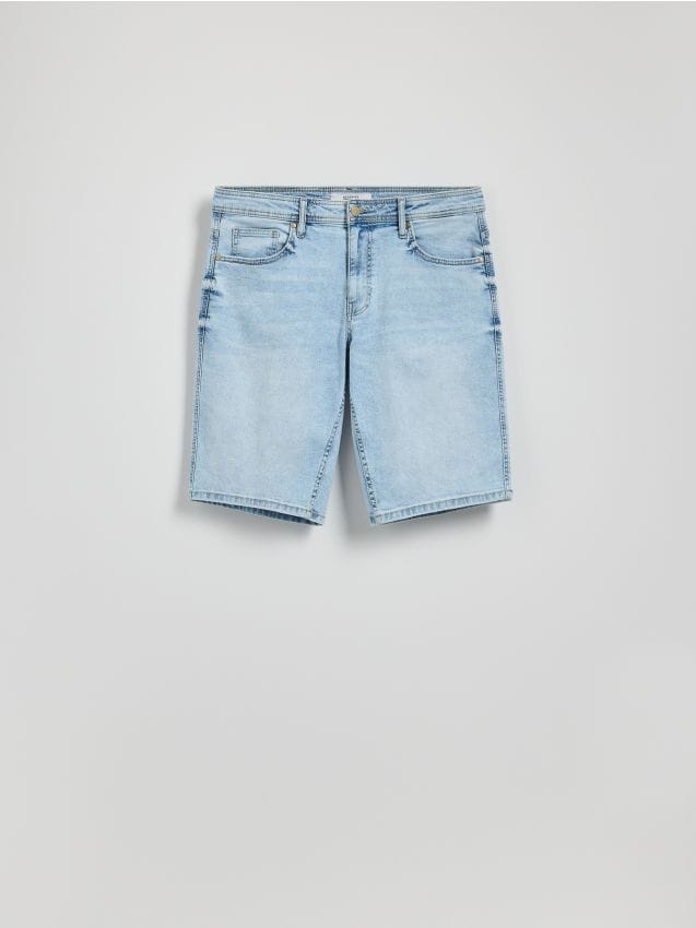 Slim fit šorc od trapera - RESERVED