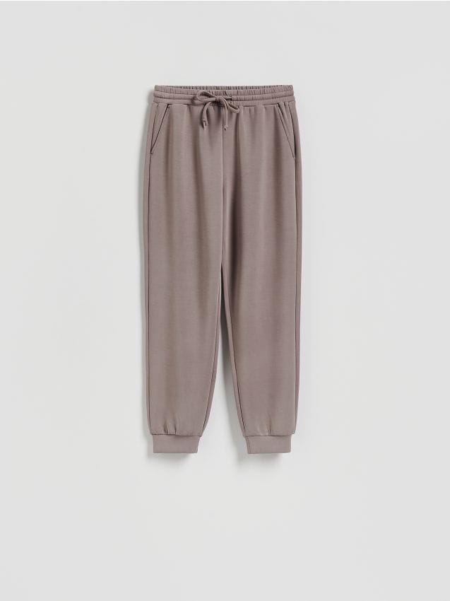 Reserved - Pantaloni jogger de trening - cafeniu