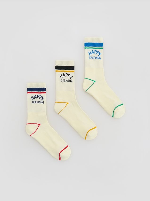 Socks 3 pack - RESERVED