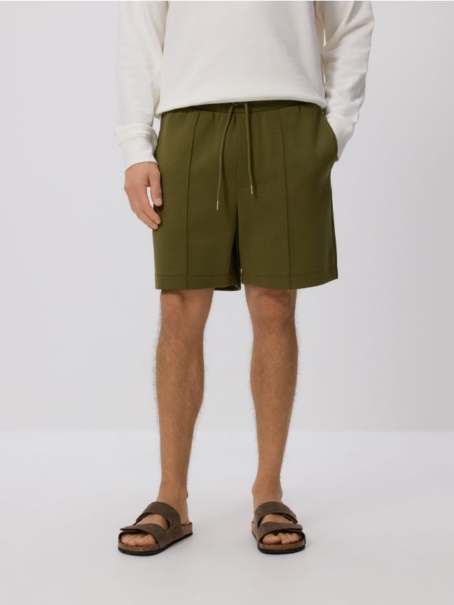 Short confort avec surpiqûres - RESERVED