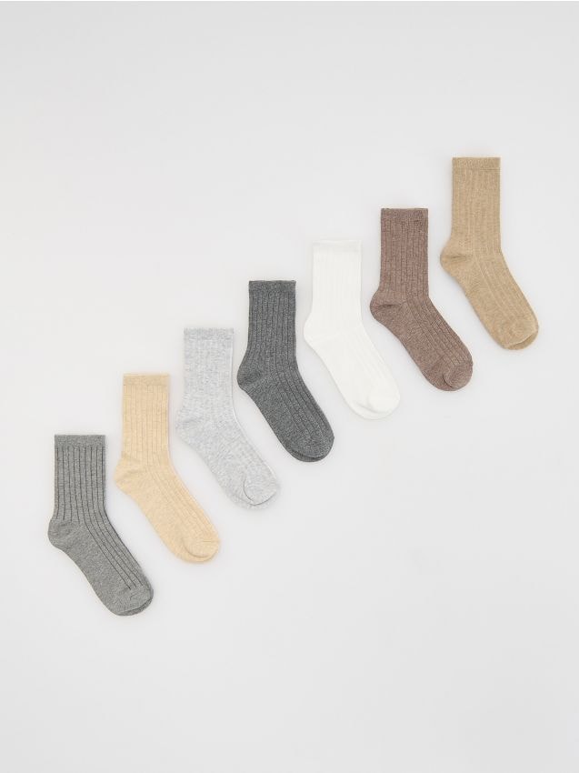 Cotton socks 7 pack - RESERVED